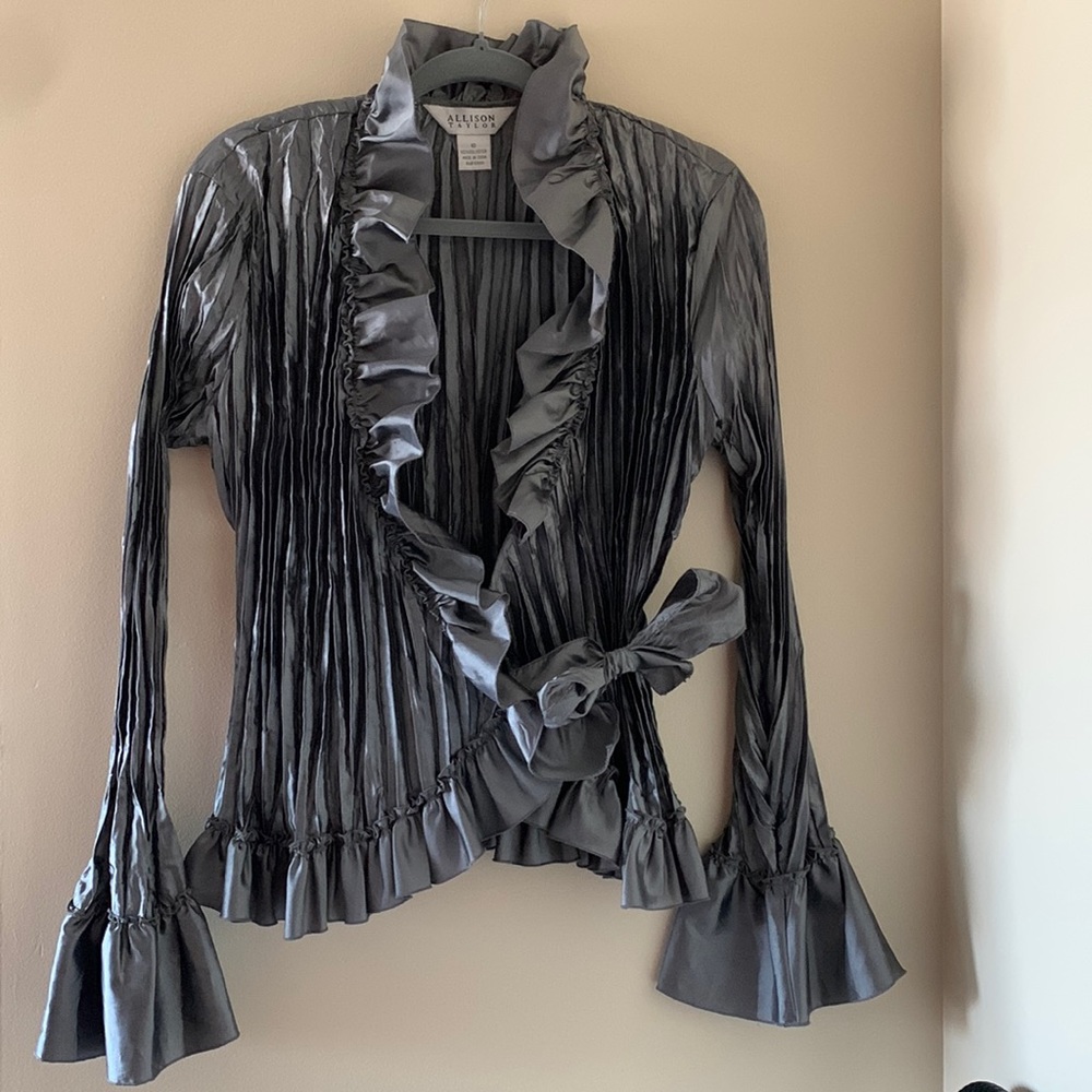 Wrap blouse
